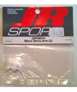 JR SPORT Micro Servo Arm (2) Part JSP98070 RC Part NEW - £2.25 GBP