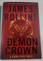 The Demon Crown : A Sigma Force Novel by James Rollins hardback like new - £6.40 GBP