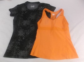 Womens XS Athletic Shirt Bundle Nike Fit-Dry tank &amp; UnderArmour Heatgear 100031 - £12.69 GBP