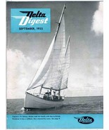 Delta Digest September 1955 Airline Employee Magazine  - £50.73 GBP