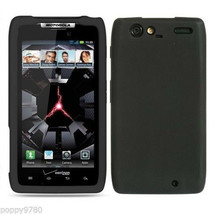 Soft Silicone Rubber Skin Case For MOTOROLA DROID RAZR MAXX XT916- Black - $6.99