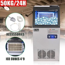ZOKOP 110lbs Built-in Commercial Ice Maker Cube Machine 24LBS Large Capa... - $441.99