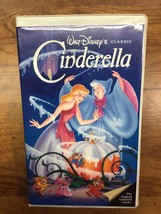Walt Disney&#39;s Cinderella Black Diamond Edition VHS 410 1988 - £28.17 GBP