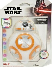 Star Wars BB-8 Color-Change Or Color-Select LED Night Light, 3 Color Modes - £15.15 GBP