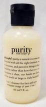 Philosophy PURITY Made Simple 3-in-1 Cleanser Face Eyes Travel 2 oz/60mL... - $12.99