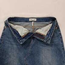 Tribal Denim RN#143728 Women's Blue Cotton Blend Front Slit Denim Skirt Size 8 image 9