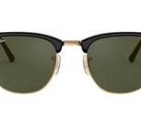 Ray Ban RB3016F Sunglasses 3016F Glasses Unisex CLUBMASTER W0365 Blk NEW... - $113.85