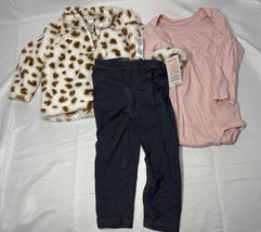 NWT-Baby girl Carters 3 pc outfit-sz 18 months - £9.05 GBP