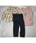 NWT-Baby girl Carters 3 pc outfit-sz 18 months - £8.82 GBP