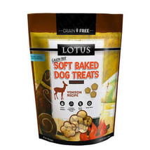 Lotus Dog Soft Baked Grain Free Venison 10oz. - £12.62 GBP