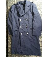 USAF VIETNAM ERA US AIR FORCE COAT WOOL OVERCOAT BLUE SERGE SHADE 1084 3... - €75,32 EUR
