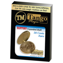 Slippery Expanded Shell (50 Cent Euro Coin) by Tango - Magic Tricks (E0070) - £28.69 GBP
