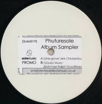 Phuturesole Album Sampler 12&quot; Vinyl Uk Import Mint White Label Deep House - $16.86