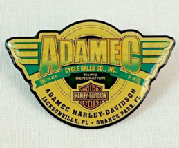 HARLEY DAVIDSON DEALER DEALERSHIP PIN ADAMEC JACKSONVILLE FLORIDA - €8,49 EUR