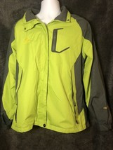 Camdyztop Outdoor weatherproof Lightweight  Lime Green &amp; Grey Jacket Siz... - £17.72 GBP