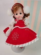 Madame Alexander Snowflake Doll 28520 Winter Skater Red Hair Green Eyes Box Tag - £58.04 GBP