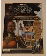 Marvel Black Panther Wakanda Forever Movie Activity &amp; Coloring book 30+ ... - £6.04 GBP