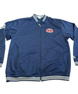 Adidas Men’s Zip Up Jacket Large Boston Red Sox MLB Blue - $37.62