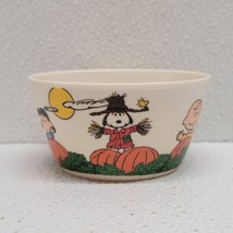 Peanuts Halloween Snoopy Linus Lucy Charlie Brown Mini Melamine Snack Bowl - $9.80