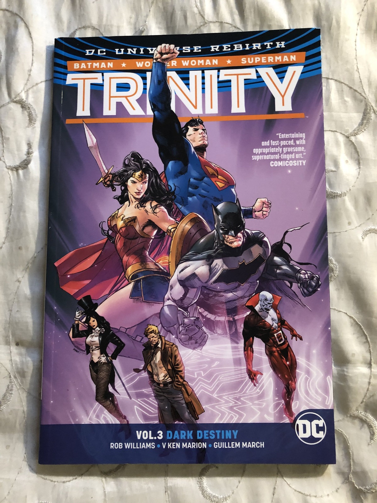 Primary image for Trinity Vol. 3: Dark Destiny Rob Williams Clay Mann