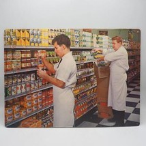 Vintage Supermarket Helpers Singer Society For Visual Education Print 11x14 - $17.32