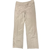 VTG Oltre Italy Champagne Satin Wide Leg Trousers Quiet Luxury Y2K 10-12... - $64.30