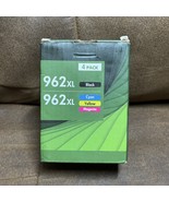 4PK 962XL Ink Cartridges for HP Officejet Pro 9010 9015 9016 9018 9019 9... - $46.97 CAD