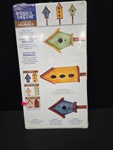 Plaid Stencil Decor 4 X 18&quot; PreCut Stencil Sheets BIRDHOUSES Only #26853... - $12.95