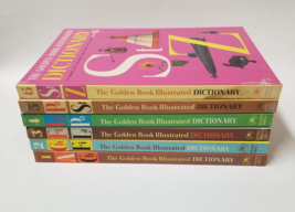 1961 The Golden Book Illustrated Dictionary Vol 1 2 3 4 5 6 Compete Kids Set - £17.58 GBP