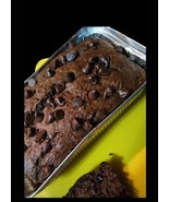 Chocolate Chip Devils Food Banana Bread Cake. Double Chocolate. 8.5x4.5  - $11.88
