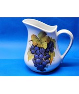 Vintage CORDON BLEU INTERNATIONAL 1 Qt Pitcher - Concord Grapes Hand Pai... - €19,76 EUR