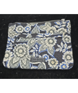 Vera Bradley RFID Custom Crossbody 2/1 Purse Snow Lotus Black NO STRAP S... - $14.58