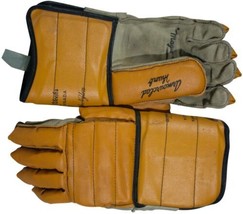 Vtg 50s Cooper Weeks Pro Style Ice Hockey Gloves Sz 7 Made In Canada Ltd Edition - £112.75 GBP