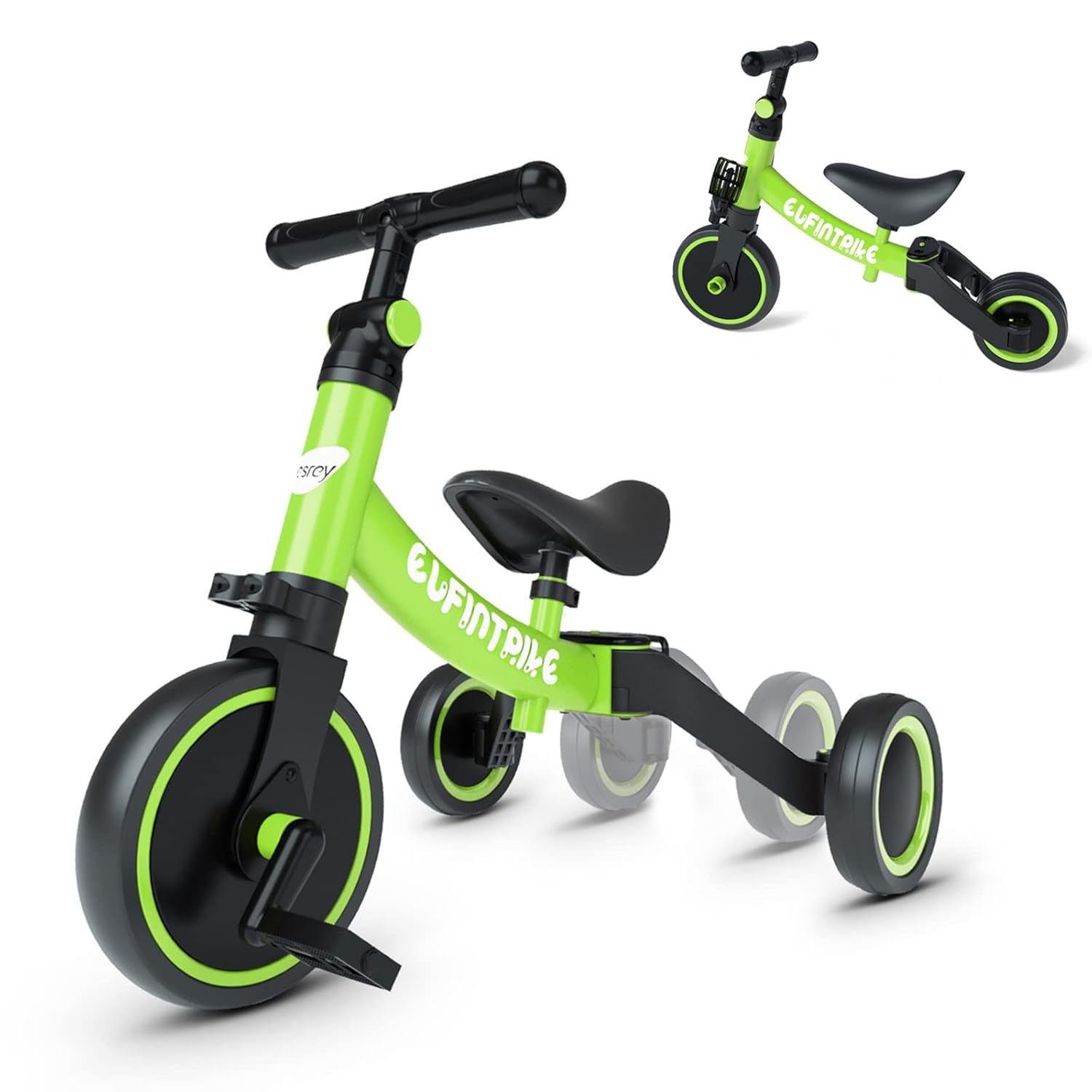 5 In 1 Toddler Bike For 10 Month To 4 Years Old Kids, Toddler Tricycle Kids Trik