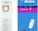 DVC Replacement Vacuum Bags for Type A Hoover Convertible, Elite, Legacy... - $10.34