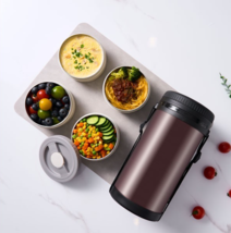 4-Layer Vacuum Food Thermos (88OZ): 316 Stainless Steel Soup Thermos - $27.23