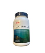 GNC Cod Liver Oil - 260 mg of EPA/DHA Omega 3&#39;s, 90 Softgels Exp 01/25 O... - £16.79 GBP