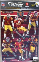 Usc Trojans Fathead Team Set Nfl Official 12 Vinyl Wall Graphics Decal Rare - £6.28 GBP