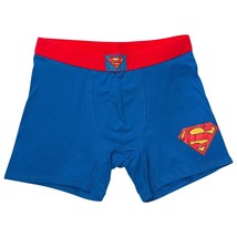 Superman Classic Men&#39;s Underwear Boxer Briefs Blue - £18.77 GBP