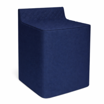 Washing Machine Cover Waterproof Quilted PEVA Zippered Heavy Duty Navy - $14.84