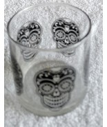 Black Sugar Skulls Votive Holder - $7.01 CAD