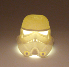 STORMTROOPER Helmet Skull Miniature Collectible Nightlight 3&quot; 3d printed - £18.94 GBP