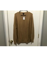 NWT J Crew Cotton Garterstitch Crewneck Sweater Men&#39;s SZ Large Retails $60 - $407.20 MXN