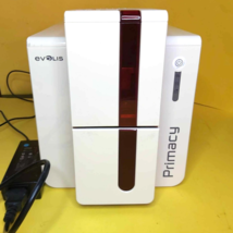 EVOLIS PRIMACY PM1H0000RS SINGLE-SIDED CARD PRINTER DYE-SUBLIMED RESIN T... - $525.00