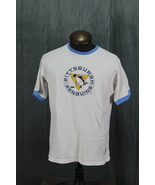 Pittsburgh Penguins Shirt (Retro) Ringer T by CCM Old Time Hockey - Men&#39;... - $61.27 CAD