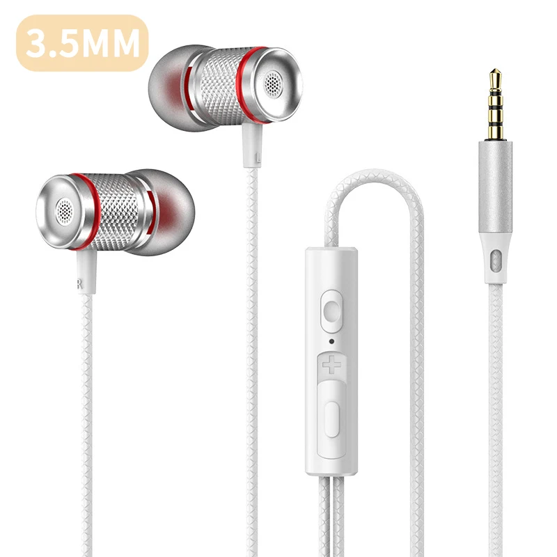 9D HIFI Heavy Bass Earphone 3.5MM AUX/Type-C Digital Chip 7.1 Surround Stereo Wi - £8.38 GBP