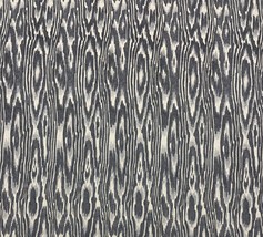 Pindler Romberg Pewter Gray Faux Bois Ikat Multipurpose Fabric By The Yard 54&quot;W - £22.37 GBP