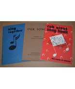 Vintage Girls Scout and Cub Scout Song Books 1936, 1942 &amp; 1955 Great Con... - $33.83 CAD