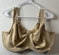 Comfort Choice Women’s Beige Underwire Unlined Bra Size 48DDD - $19.79