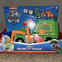 NICKELODEON PAW PATROL ROCKY REUSE IT TRUCK &quot;RECYCLING TRUCK&quot;  BNIB Melb - £18.72 GBP